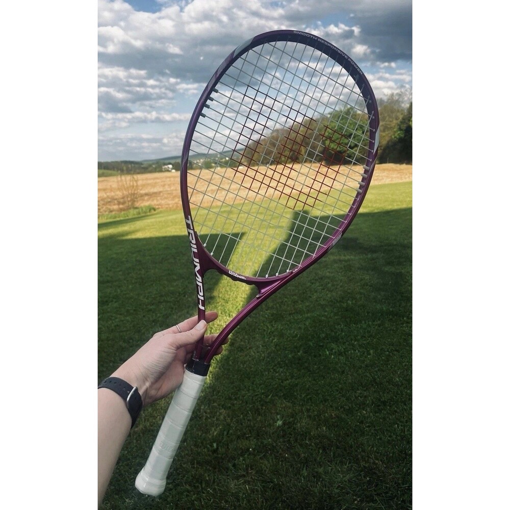 NEW Wilson Triumph Adult Tennis Racquet Racket Grip 4 1/4 Pink WRT31090U2